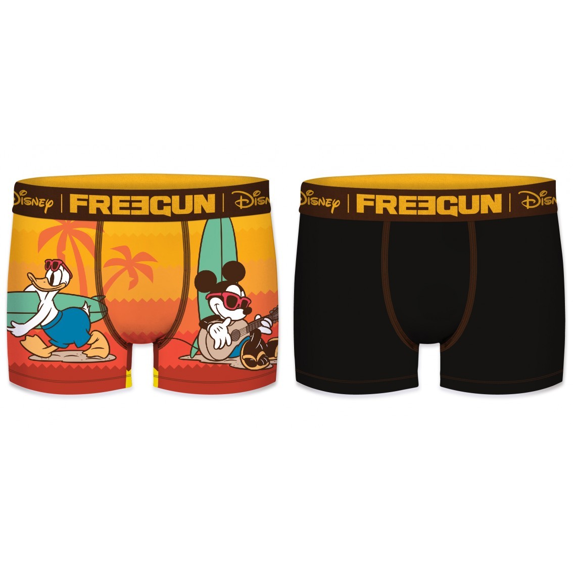 Billede af 2-pack Anders og Mickey Surfer Boxershorts - Disney - Freegun
