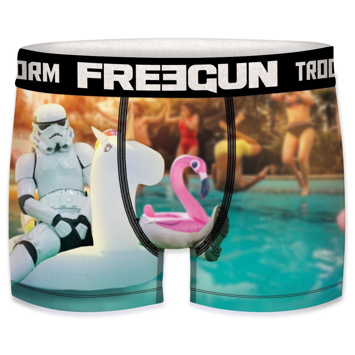 Billede af Stormtrooper - Pool Party - Star Wars - Freegun Microfiber Boxershorts